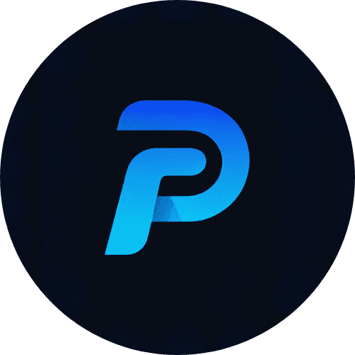 Logotipo de "Plomería ESM servicios" formado por una llave y un tubo en forma de X con una gota de agua, rodeado por el nombre de la empresa y su ubicación "San Sebastián,